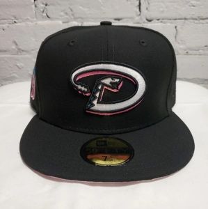 New Era 59Fifty Arizona Diamondbacks Fitted Hat Size 7 5/8 "Inaugural Season"
